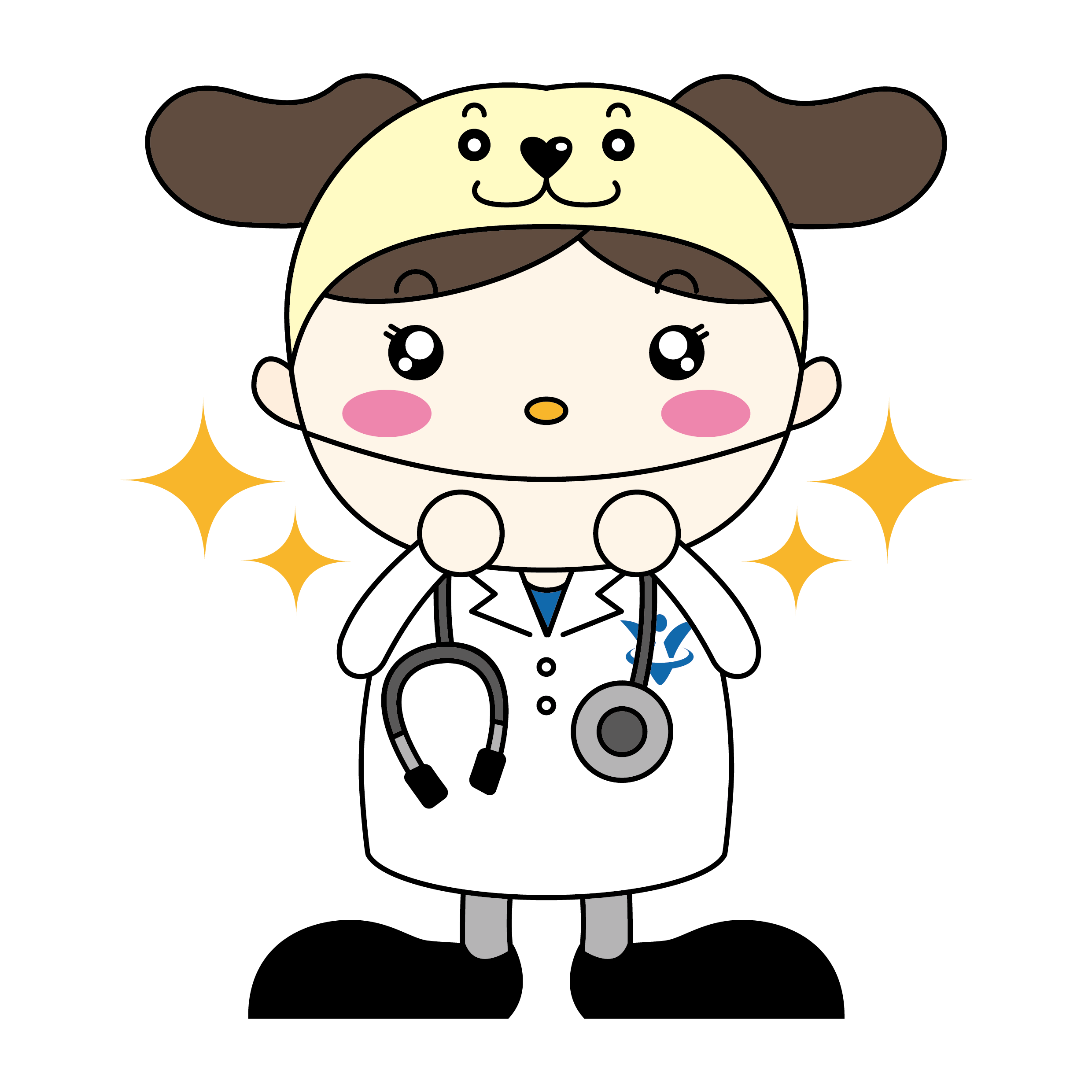 人間キャラクター キラキラ